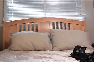 Light haired nympho in high boots on heels was teasing her love tunnel and billibongs