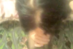 Natural and truly excited dark brown casual honey gave me oral