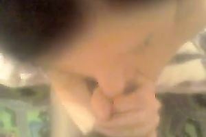 Natural and truly excited dark brown casual honey gave me oral