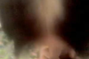 Natural and truly excited dark brown casual honey gave me oral