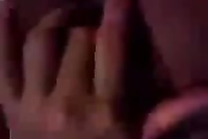 Watch me fingering my bawdy cleft and groaning with fun