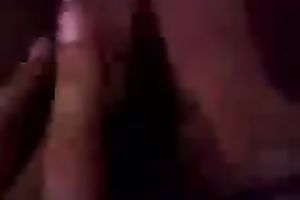 Watch me fingering my bawdy cleft and groaning with fun