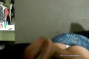 Weird foot fetish games of wicked amateur pair on camera
