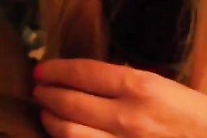 Horny older golden-haired tramp gives me excellent head on POV episode