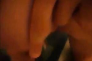 Amateur blonde haired slutwife of my buddy gives head in advance of anal sex