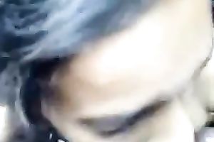 Indian dilettante playgirl with unsightly petite mangos sucked knob quite worthy on web camera