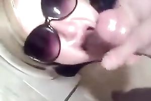 Neighbor's lustful Australian BBC slut gives me head in kitchen