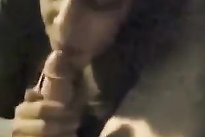 Torrid naturally spoiled BBC slut of my buddy sucked his subrigid penis