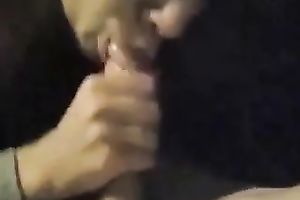 Torrid naturally spoiled BBC slut of my buddy sucked his subrigid penis