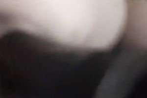Watch me riding large dark vibrator in amateur masturbation video