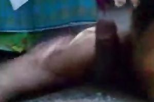 Skanky and impure Indian housewife engulfing giant shlong balls deep