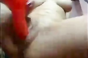 Curvaceous Colombian dark brown undresses on cam and masturbates