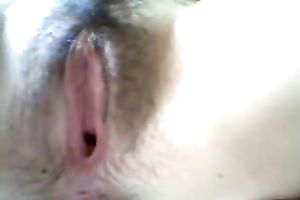 Hairy twat pie of my delightful amateur girlfriend