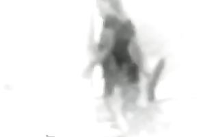 That non-professional redhead ebon Married slut shakes her sporty arse