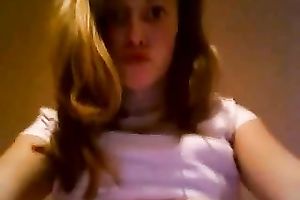 Fantastic perfect breasty dark brown mother I'd like to fuck and her worthwhile fingerfuck on livecam