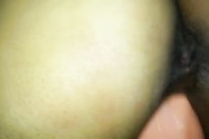 I poke a sex toy in my Gf's muff in advance of having sex with her