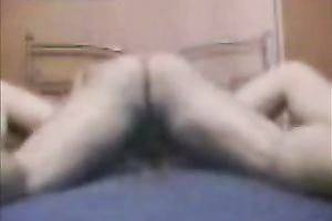 My concupiscent white women wanted to try out the rod of my buddy in her muff