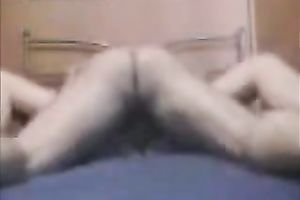 My concupiscent white women wanted to try out the rod of my buddy in her muff