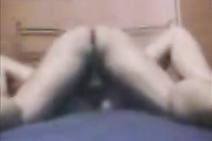 My concupiscent white women wanted to try out the rod of my buddy in her muff