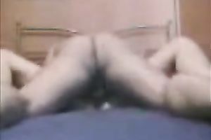 My concupiscent white women wanted to try out the rod of my buddy in her muff