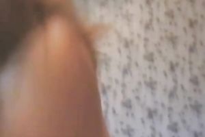 Horny and dirty floozy with outstanding butt acquires a muff diving