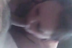 big beautiful woman cute brunette hair girlfriend is priceless at engulfing weenie