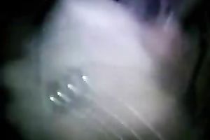 Rapacious party whore sucks my chunky pecker and takes impure mouthful