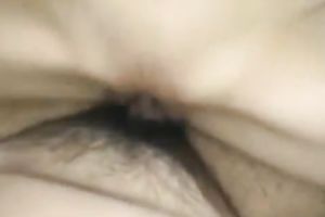 Sizzling hawt Asian legal age teenager with moist gazoo enjoys riding penis on top