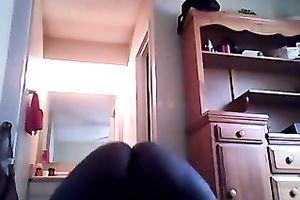 Hot dance of pliant dark legal age teenager can make anyone hard here