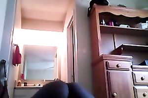 Hot dance of pliant dark legal age teenager can make anyone hard here