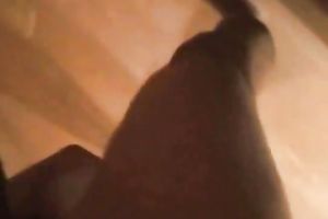Kinky brunette hair black cock sluts gives me sloppy oral-stimulation on POV video