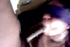 Blindfolded swarthy milf white bitch getting face hole filled with cum and wang