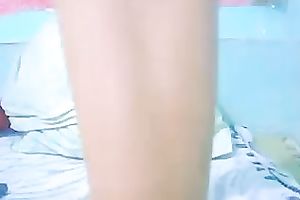 Stunning non-professional leggy mother I'd like to fuck lies with her legs widen apart on livecam