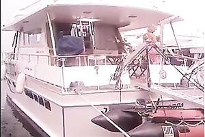 Horny sweetheart got her love tunnel team-fucked hard by her ally