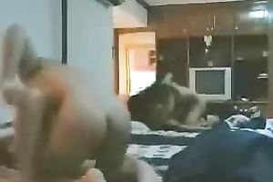 After being shoved mish perverted dilettante dark brown GF want to ride tool