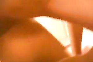 Torrid auburn cutie bowed and sucked my bulky adorable pecker right