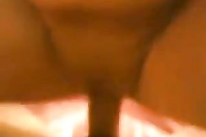 Torrid auburn cutie bowed and sucked my bulky adorable pecker right