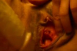 Nasty Married slut opens her twat lips and exposes her pinkish vag