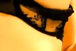 Breath-taking beauty fingering curly fur pie in solo movie