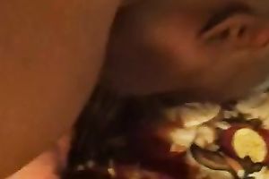 Young dark chap copulates my slutty wife in a missionary position