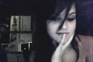 I can't say everything except that this babe is the hottest emo legal age teenager