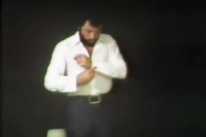 Sizzling hawt and lean brunette hair playgirl serves one stud in the hotel room