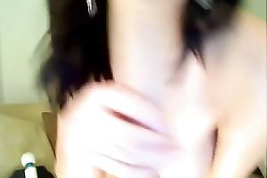 My favourite livecam chick is testing her fresh sex toy and sybian