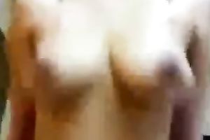 Stunning Indian breasty girlfriend gives me head and rides on top