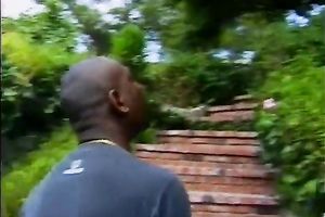 Torrid brunette hair mistress receives her hot poontang eaten outdoors