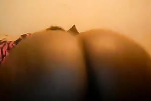 Big kewl dark a-hole closeup on non-professional livecam movie