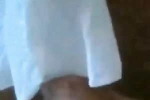 My nasty girlfriend with miniature love muffins can't live without it from behind