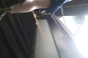 Leggy mother I'd like to fuck was incredibly seductive so I made this upskirt movie