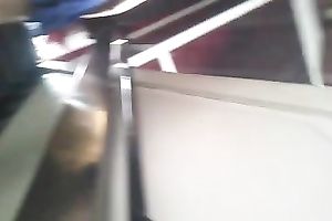 Leggy mother I'd like to fuck was incredibly seductive so I made this upskirt movie