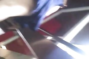 Leggy mother I'd like to fuck was incredibly seductive so I made this upskirt movie